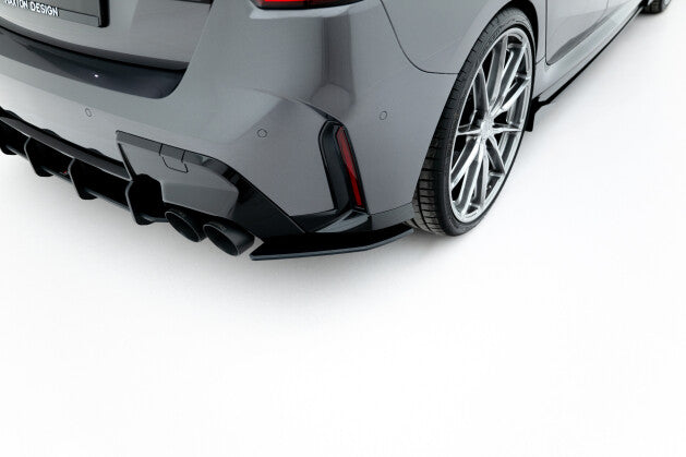Diffusor Flaps V.1 passend für BMW M135i F70 roter Kern