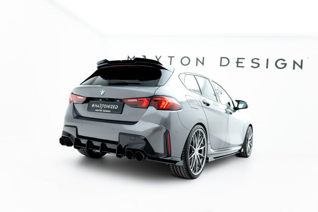Diffusor Flaps V.1 passend für BMW M135i F70 schwarz Hochglanz (4255647860371)