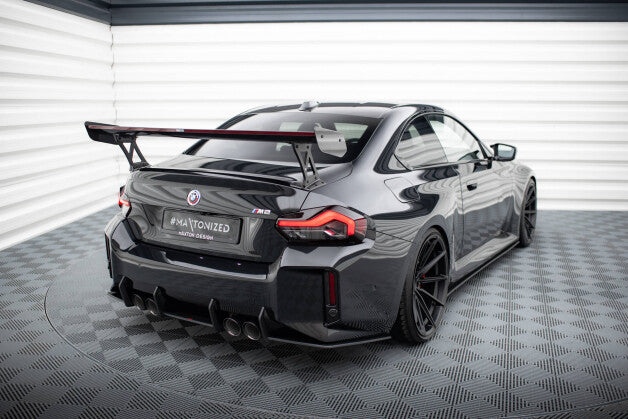 Diffusor Flaps V.1 passend für BMW M2 G87 schwarz matt