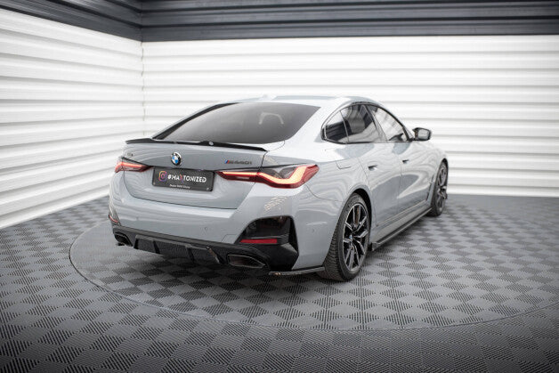 Diffusor Flaps V.1 passend für BMW M440i Gran Coupe G26 schwarz Hochglanz