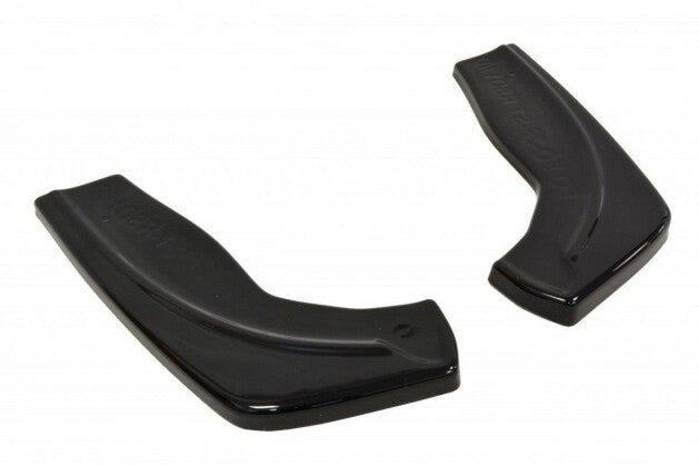 Diffusor Flaps V.1 passend für Ford Focus ST Mk2 FL schwarz Hochglanz