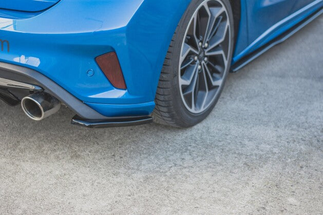 Diffusor Flaps V.1 passend für Ford Focus ST Mk4 Carbon Look