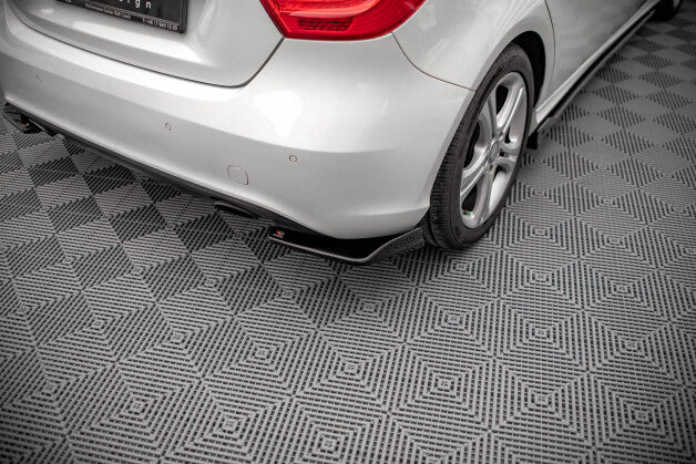 Diffusor Flaps V.1 passend für Mercedes A W176 schwarz Hochglanz