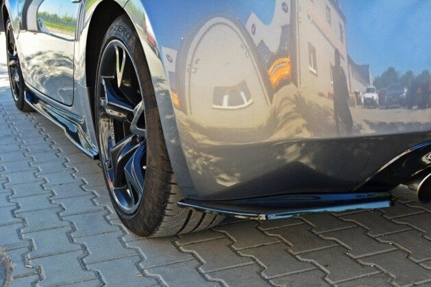 Diffusor Flaps V.1 passend für Nissan 370Z schwarz Hochglanz