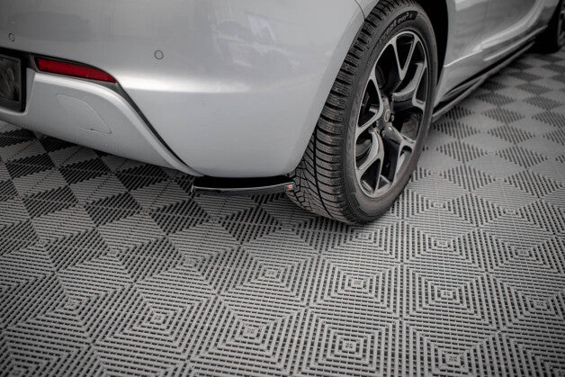 Diffusor Flaps V.1 passend für Opel Astra GTC OPC-Line J schwarz Hochglanz