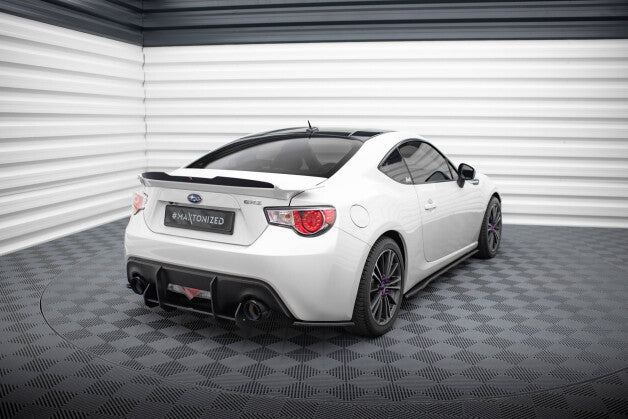 Diffusor Flaps V.1 passend für Subaru BRZ Mk1 / Mk1 FL schwarz Hochglanz