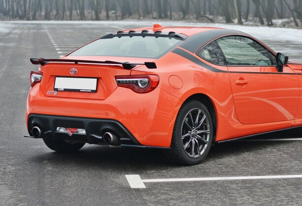 Diffusor Flaps V.1 passend für Toyota GT86 FL schwarz Hochglanz