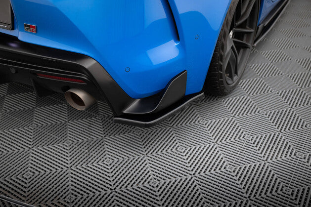 Diffusor Flaps V.1 passend für Toyota Supra Mk5 schwarz Hochglanz