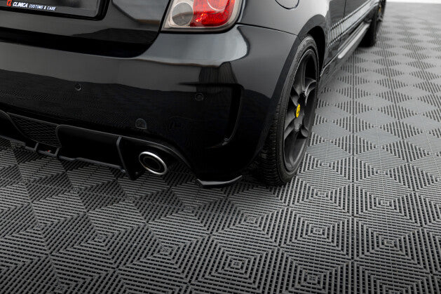 Diffusor Flaps V.2 passend für ABARTH 500 Mk1 schwarz Hochglanz