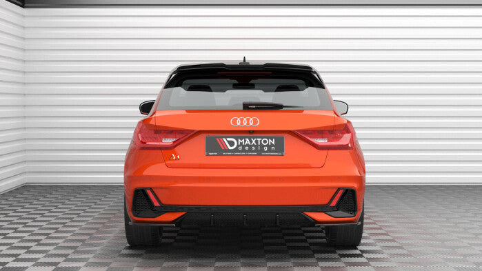 Diffusor Flaps V.2 passend für Audi A1 S-Line GB schwarz Hochglanz