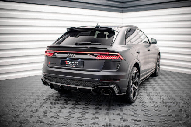 Diffusor Flaps V.2 passend für Audi RSQ8 Mk1 schwarz Hochglanz