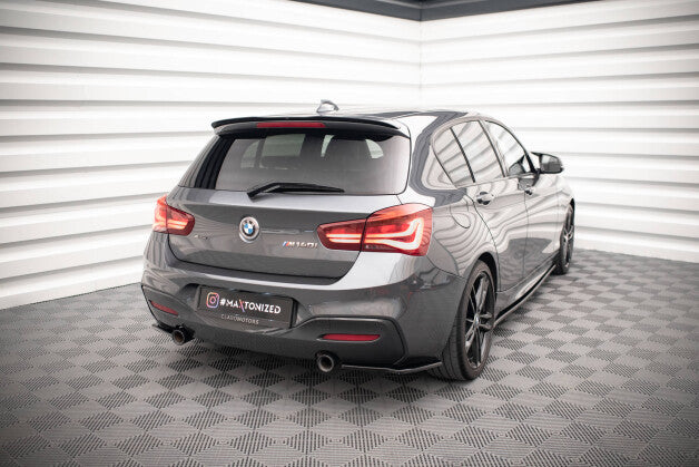 Diffusor Flaps V.2 passend für BMW 1er F20/F21 M-POWER FL schwarz Hochglanz
