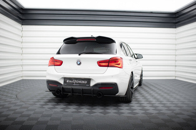Diffusor Flaps V.2 passend für BMW 1er F20 M140i schwarz matt