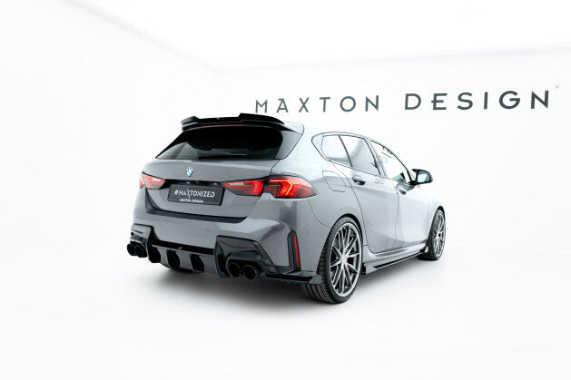 Diffusor Flaps V.2 passend für BMW 1er M-Paket F70 schwarz Hochglanz (4255647859894)