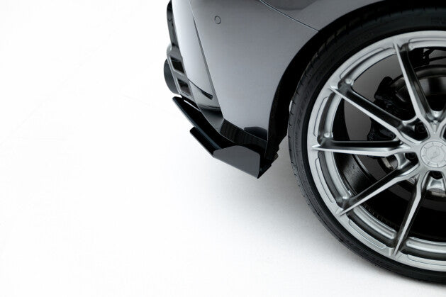Diffusor Flaps V.2 passend für BMW 1er M-Paket F70 schwarz Hochglanz (4255647860388)