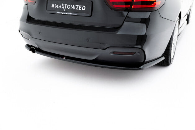 Diffusor Flaps V.2 passend für BMW 3er GT M-Paket F34 schwarz Hochglanz