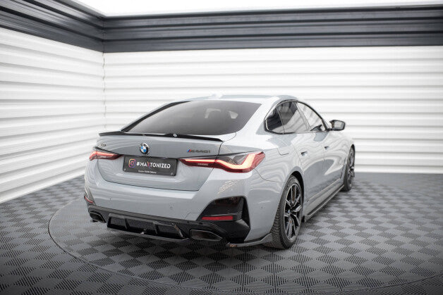Diffusor Flaps V.2 passend für BMW M440i Gran Coupe G26 schwarz Hochglanz