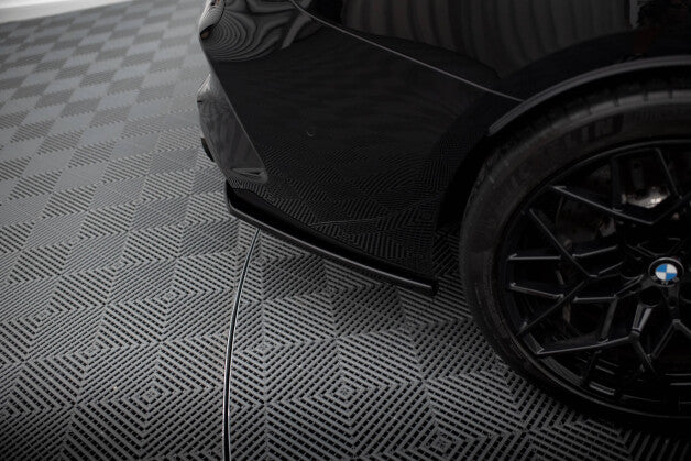 Diffusor Flaps V.2 passend für BMW M8 Gran Coupe F93 schwarz Hochglanz