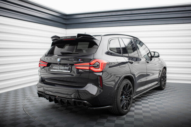 Diffusor Flaps V.2 passend für BMW X3 M F97 / F97 FL schwarz Hochglanz