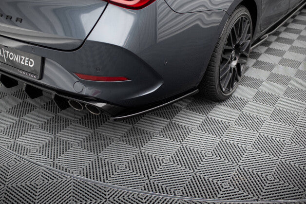 Diffusor Flaps V.2 passend für CUPRA Leon ST Mk1 FL schwarz Hochglanz