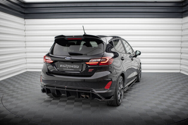 Diffusor Flaps V.2 passend für Ford FIesta Mk8 ST schwarz Hochglanz