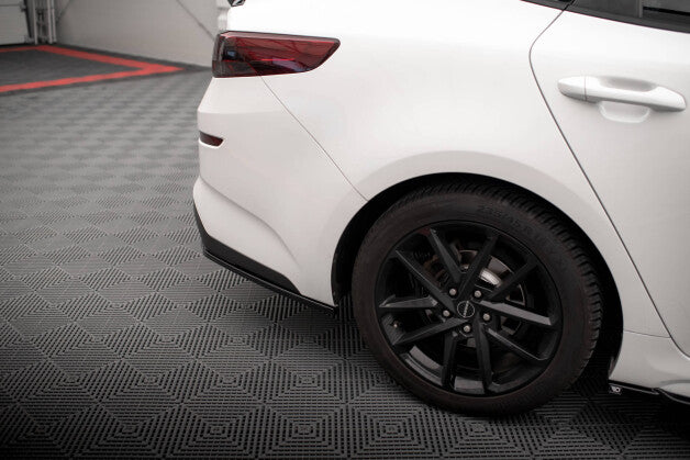 Diffusor Flaps V.2 passend für Kia Optima Mk4 FL schwarz Hochglanz