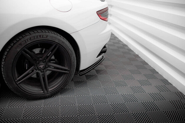 Diffusor Flaps V.2 passend für Maserati Granturismo Mk1 schwarz Hochglanz