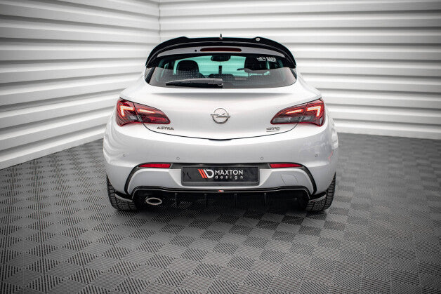 Diffusor Flaps V.2 passend für Opel Astra GTC OPC-Line J schwarz Hochglanz