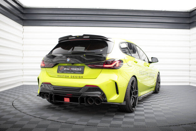 Diffusor Flaps V.2 passend für V.2 passend für BMW 1er F40 M-Paket / M135i schwarz Hochglanz