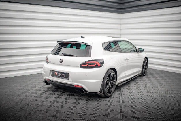 Diffusor Flaps V.2 passend für VW Scirocco R Mk3 schwarz Hochglanz