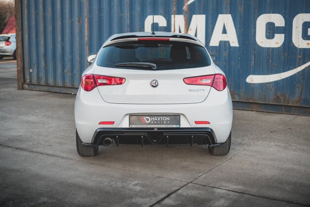 Diffusor Flaps V.3 passend für Alfa Romeo Giulietta FL schwarz Hochglanz