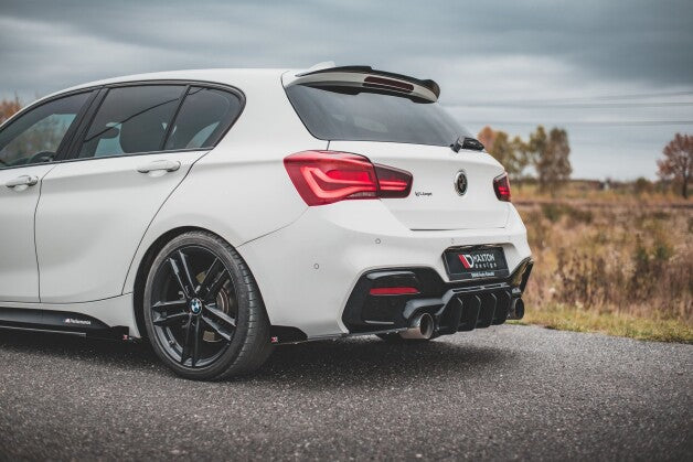 Diffusor Flaps V.3 passend für BMW 1er M140i schwarz Hochglanz