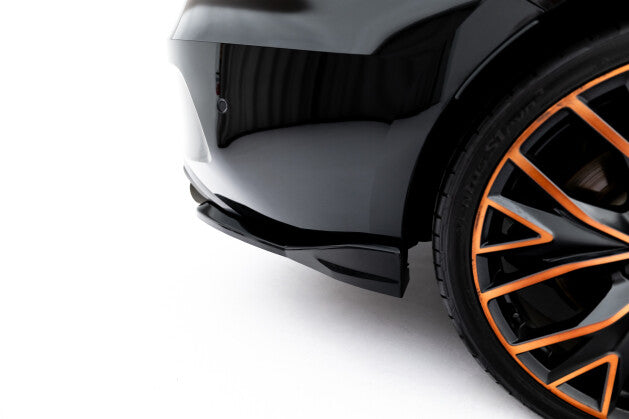 Diffusor Flaps V.3 passend für CUPRA Leon ST Mk1 FL schwarz Hochglanz