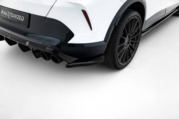 Diffusor Flaps V.4 passend für CUPRA Formentor Mk1 FL schwarz Hochglanz