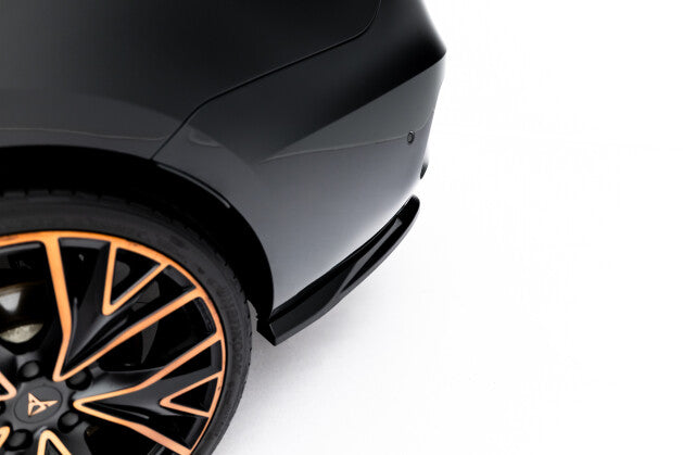 Diffusor Flaps V.4 passend für CUPRA Leon ST Mk1 FL schwarz Hochglanz