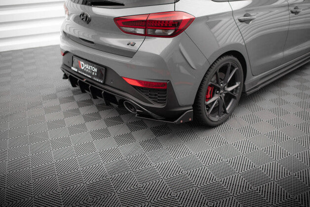 Diffusor Flaps V.4 passend für Hyundai I30 N Hatchback Mk3 FL