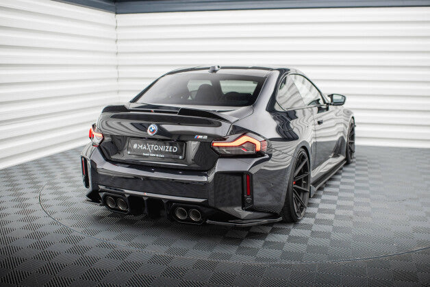 Diffusor Flaps V.5 passend für BMW M2 G87 BMW M2 G87 schwarz Hochglanz