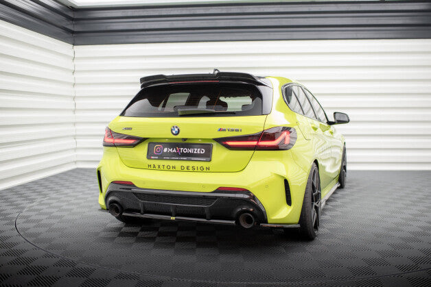 Diffusor Flaps V.7 passend für BMW 1er M-Paket / M135i F40 schwarz Hochglanz