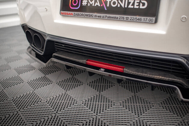 Diffusor Heckansatz + Flaps passend für Nissan GTR R35 FL