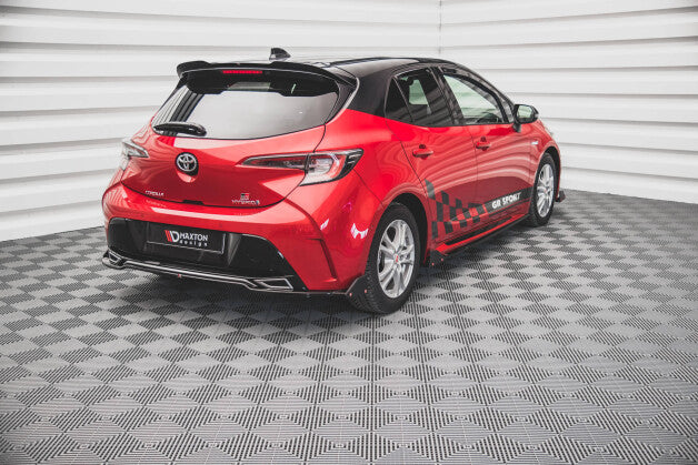Diffusor Heckansatz + Flaps passend für Toyota Corolla GR Sport Hatchback XII