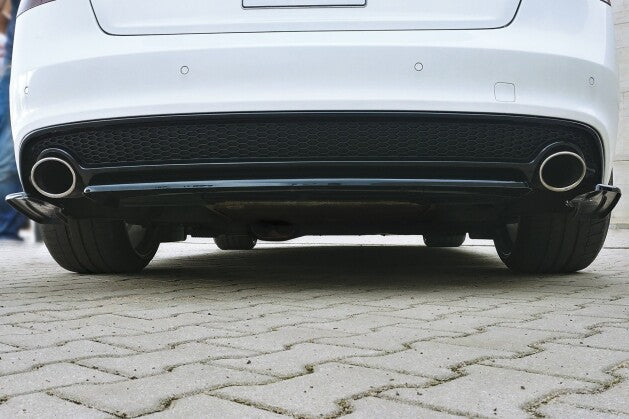 Diffusor Heckansatz passend für Audi A5 S-Line 8T FL schwarz Hochglanz (4251937803332)