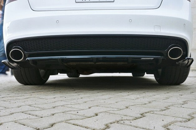 Diffusor Heckansatz passend für Audi A5 S-Line 8T FL schwarz Hochglanz (4251937803301)