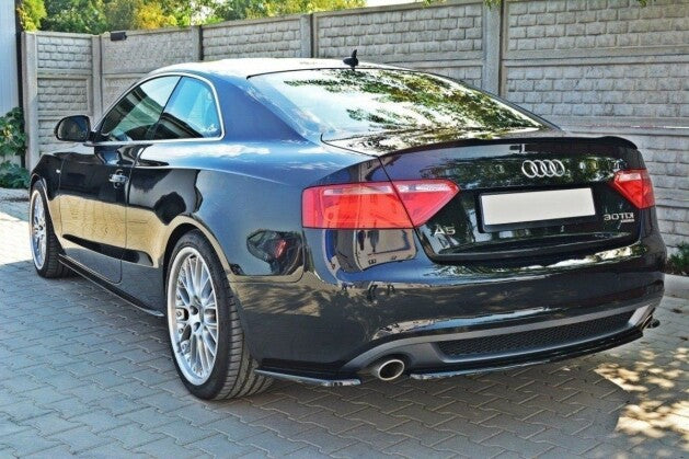 Diffusor Heckansatz passend für Audi A5 S-LINE schwarz Hochglanz