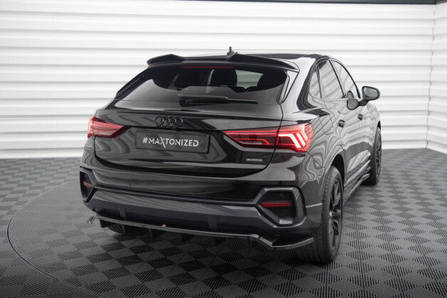 Diffusor Heckansatz passend für Audi Q3 Sportback F3 schwarz Hochglanz