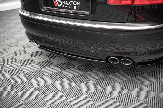 Diffusor Heckansatz passend für Audi S8 D3 schwarz Hochglanz
