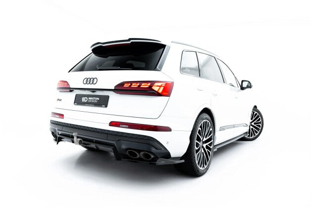 Diffusor Heckansatz passend für Audi SQ7 Mk2 Facelift 2 schwarz Hochglanz