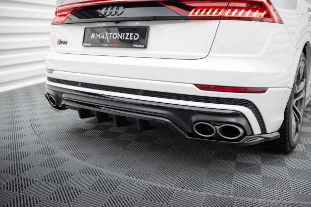 Diffusor Heckansatz passend für Audi SQ8 Mk1 schwarz Hochglanz (4255647848485)
