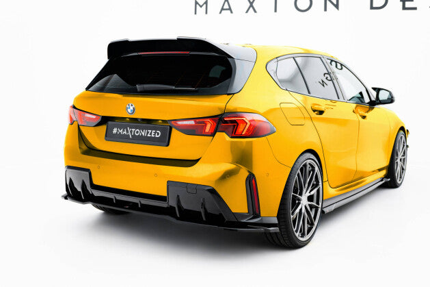 Diffusor Heckansatz passend für BMW 1er M-Paket F70 schwarz Hochglanz