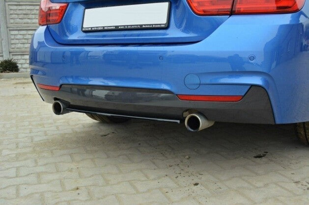 Diffusor Heckansatz passend für BMW 4er Coupe / Gran Coupe / Cabrio M-Paket F32 / F36 / F33 schwarz Hochglanz (4251937817599)