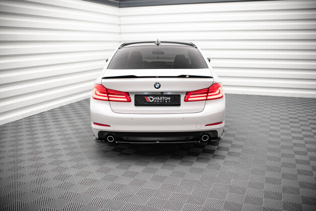 Diffusor Heckansatz passend für BMW 5er Limousine G30 schwarz Hochglanz